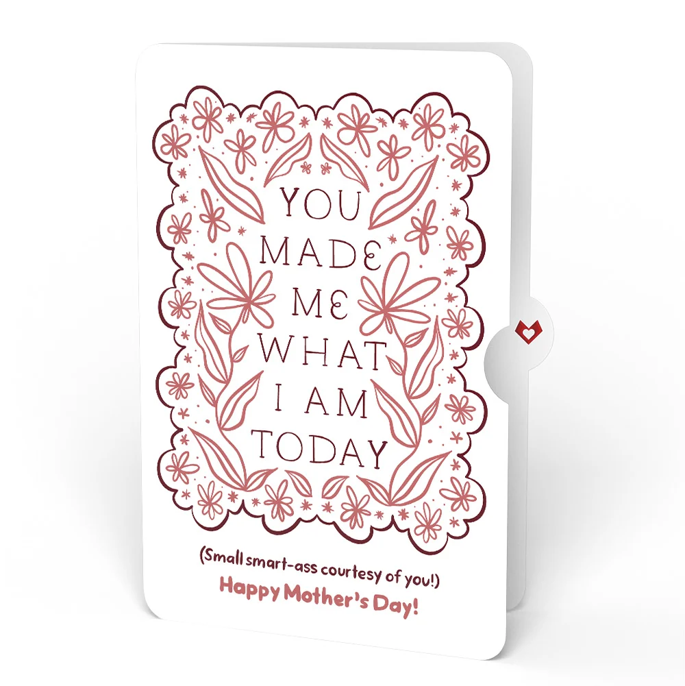 Lovepop Home Is Where Mom Is Mother’s Day Light-Up Pop-Up Card and Folk Floral Gratitude Sentiment Set for Mom - Image 4