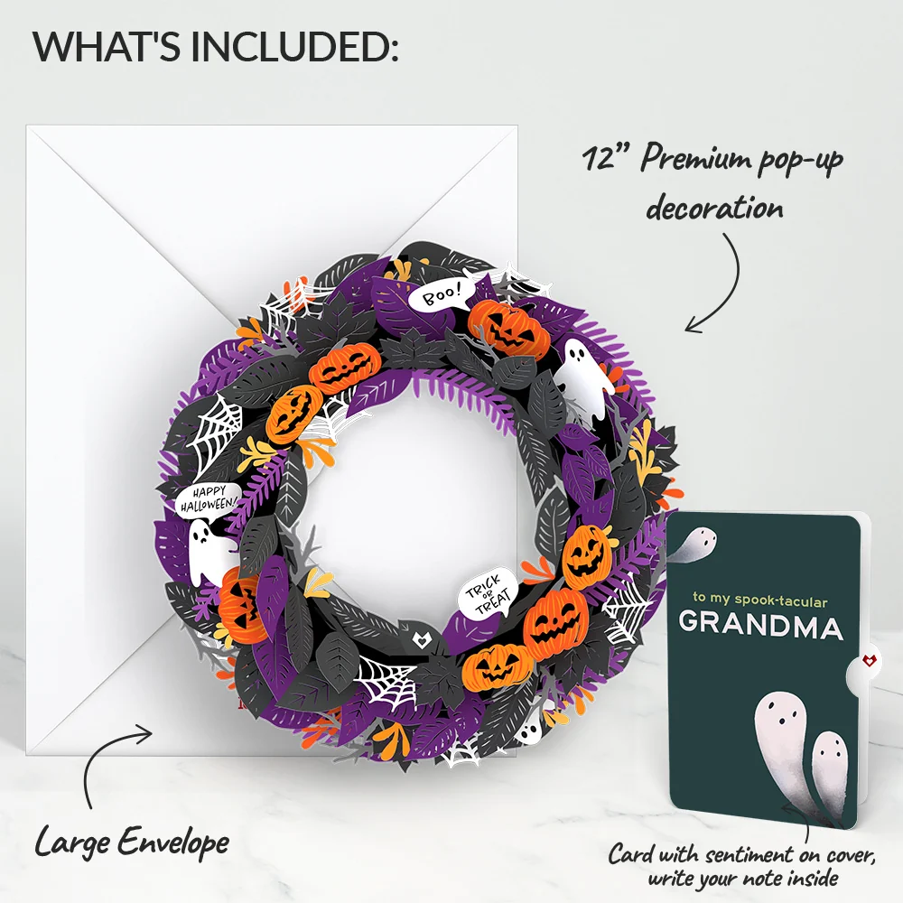Lovepop Halloween Wreath and Sentiment Set for Grandma - Image 2