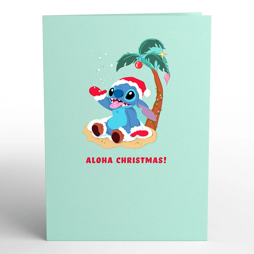 Lovepop Disney’s Stitch Aloha Christmas! Pop-Up Card - Image 4