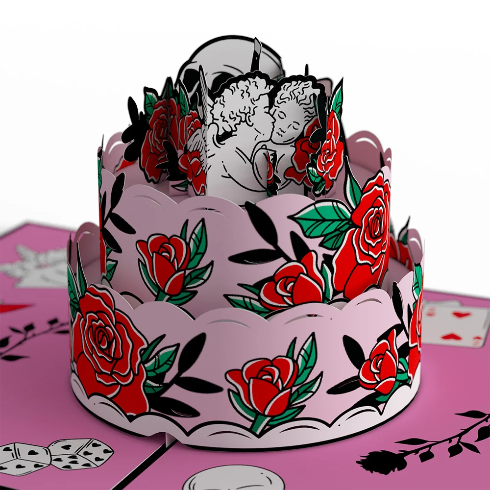 Lovepop Fatally Yours Anniversary Pop-Up Card and Sentiment Set - Image 3