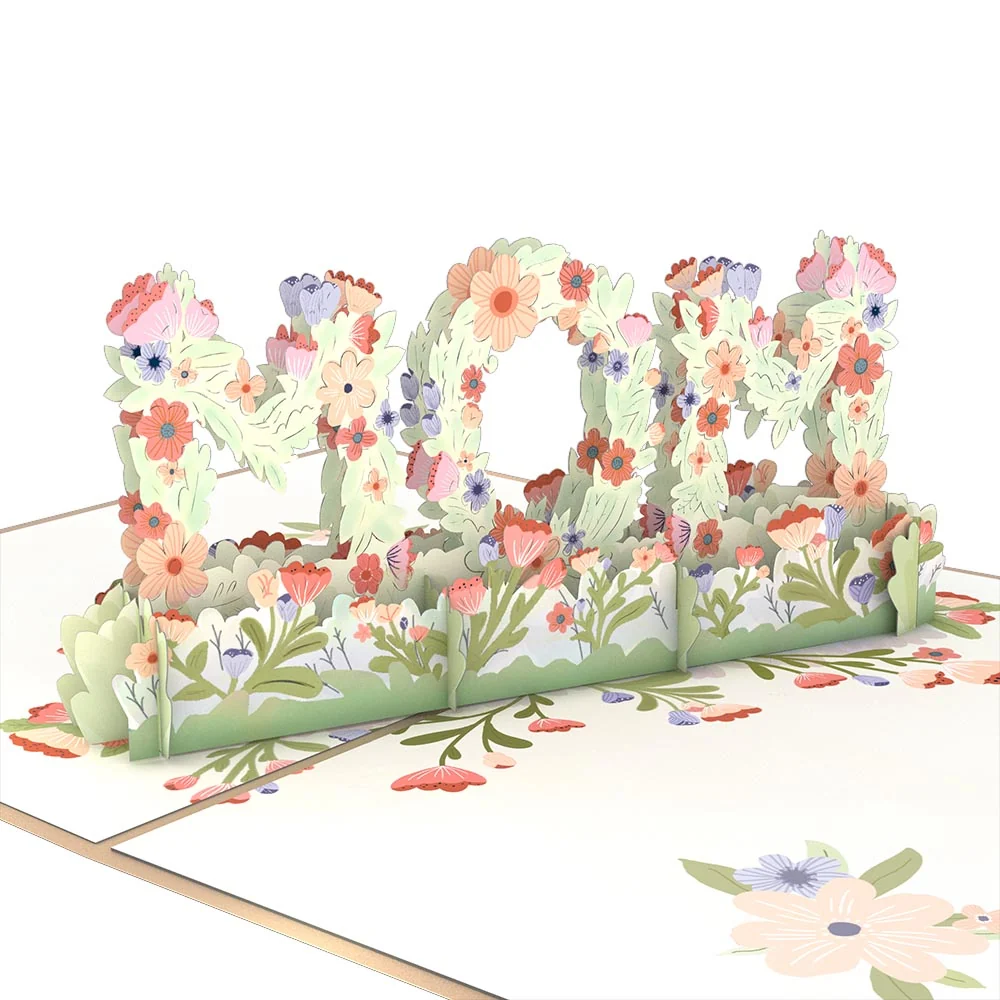 Lovepop Floral Mom Pop-Up Card - Image 2
