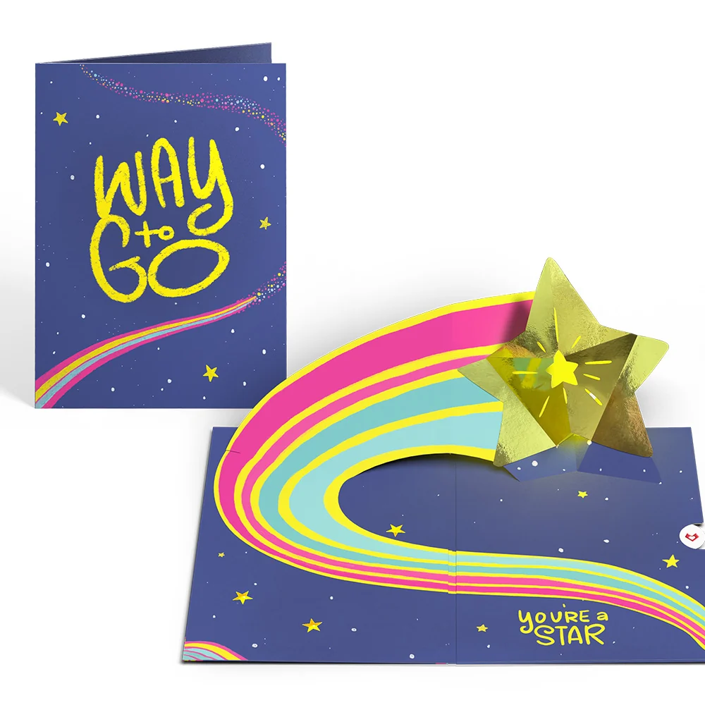 Lovepop You're a Star Light-Up Pop-Up Card - Image 3