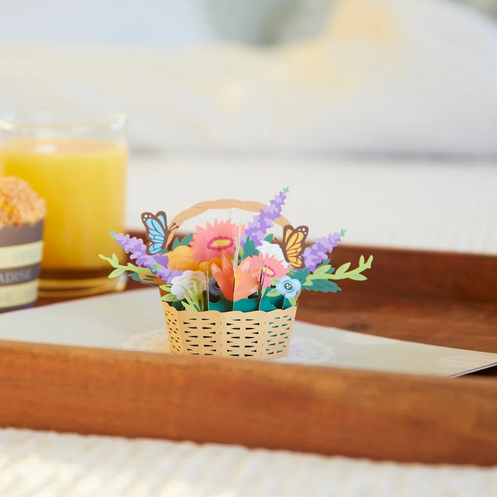 Lovepop Mother's Day Flowers Pop-Up Card Basket - Image 6