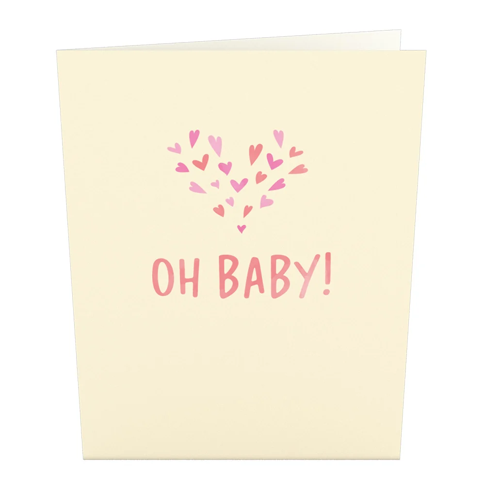 Lovepop Oh Baby Congrats: Paperpop Card Scale - Image 4