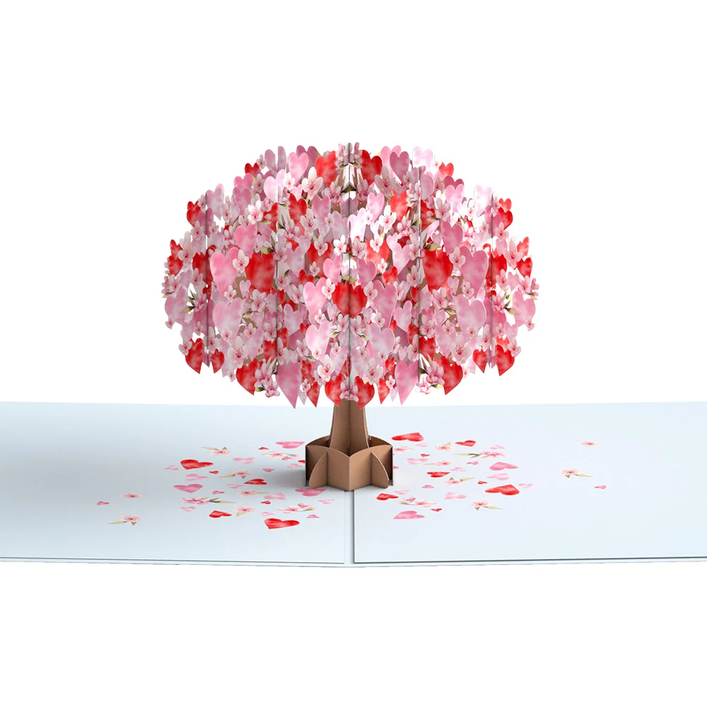 Lovepop Happy Valentine's Day Cherry Blossom Tree Pop-Up Card - Image 3