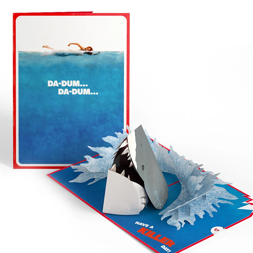 Lovepop Jaws Have a Killer Day Pop-Up Card