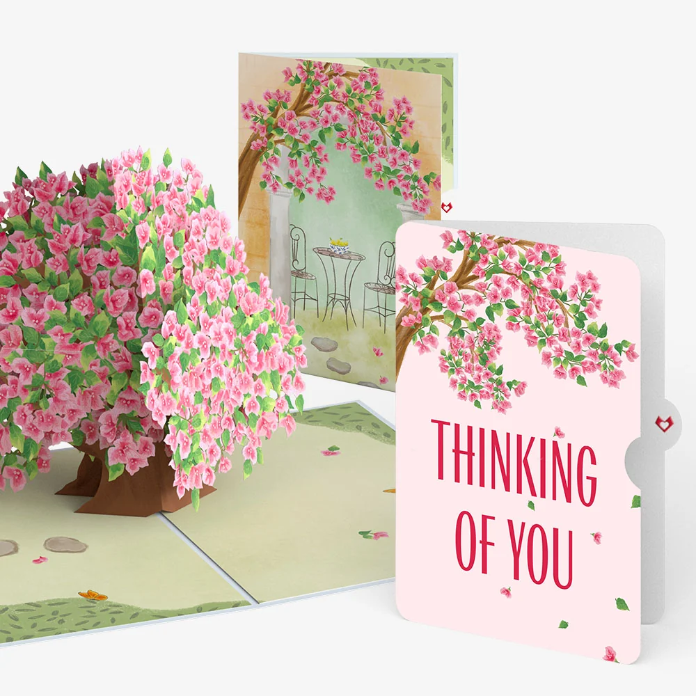 Lovepop Bougainvillea Garden Thinking of You Pop-Up Card and Sentiment Set Chair