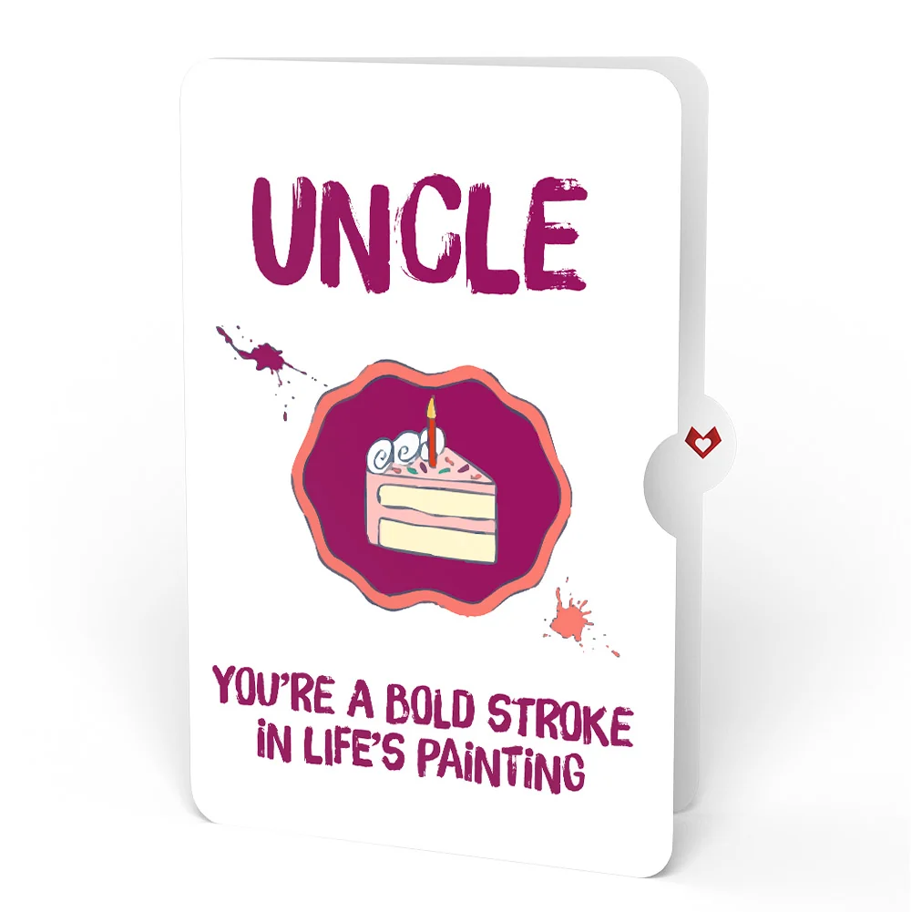 Lovepop Happy Birthday to a True Masterpiece Pop-Up Card and Sentiment Set for Uncle - Image 4