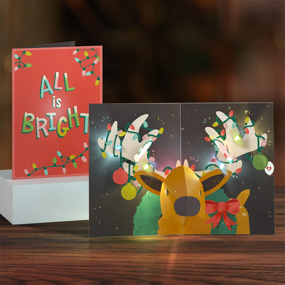 Lovepop Holiday Light-Up Card 4-Pack - Image 2