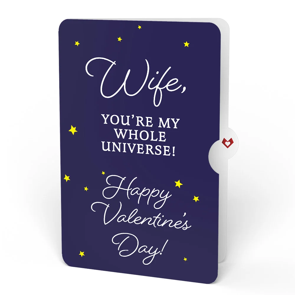 Lovepop Celestial Sky Valentine Light-Up Bouquet and Sentiment Set for Wife Vase - Image 4