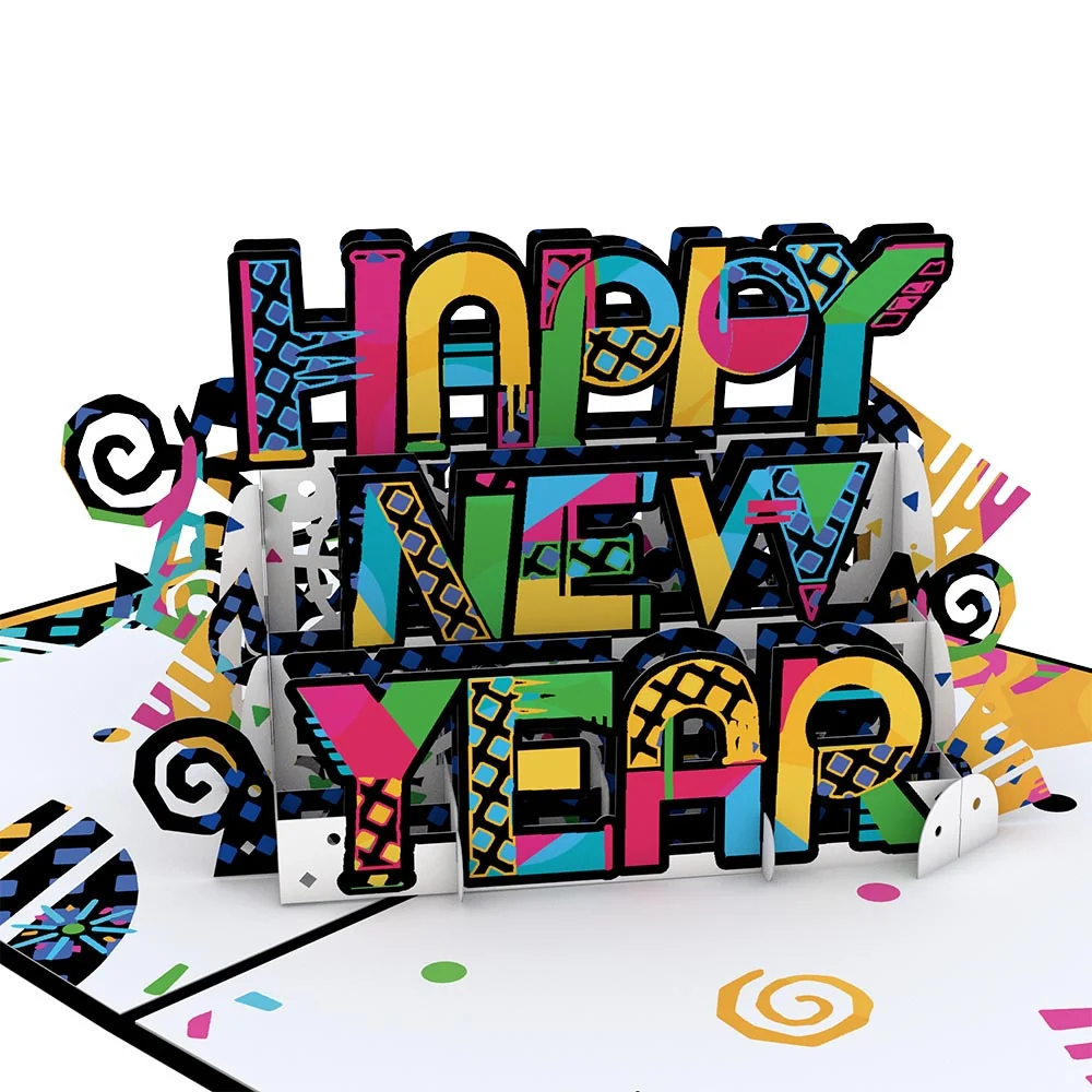 Lovepop Happy New Year Pop-Up Card - Image 2