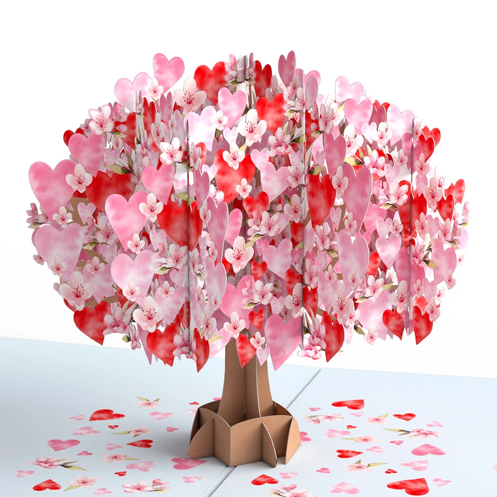 Lovepop Happy Valentine's Day Cherry Blossom Tree Pop-Up Card - Image 2