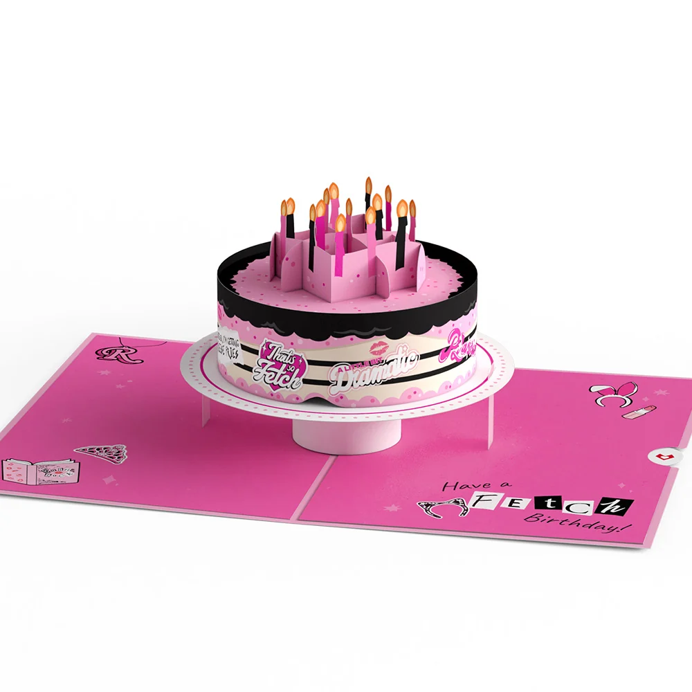 Lovepop Mean Girls Fetch Birthday Pop-Up Card - Image 4