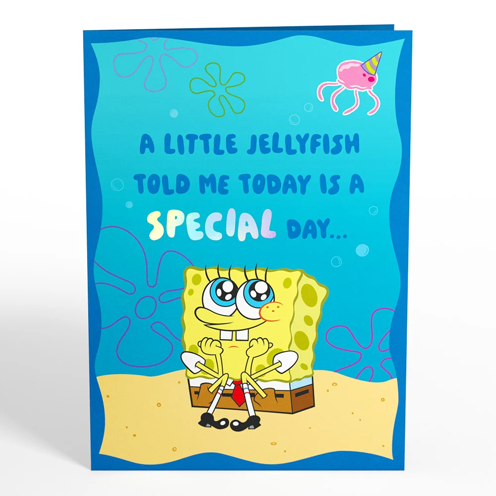 Lovepop SpongeBob SquarePants Happy Birthday Pop-Up Card - Image 4
