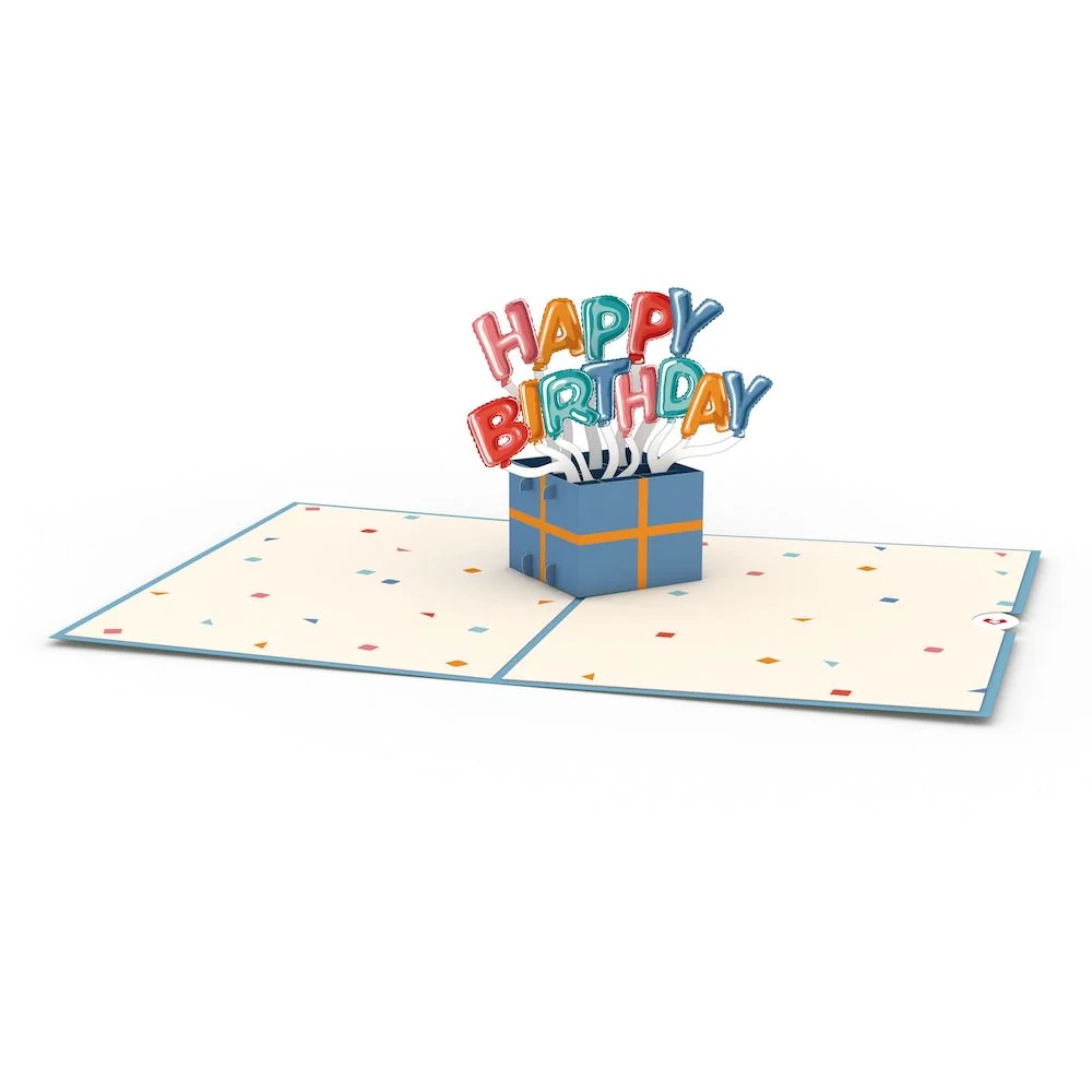 Lovepop Happy Birthday Burst Pop-Up Card - Image 3