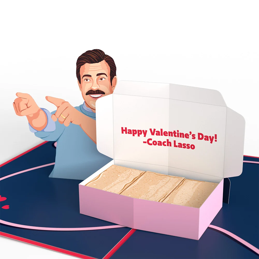 Lovepop Ted Lasso Sweeter Than Biscuits Pop-Up Card - Image 3