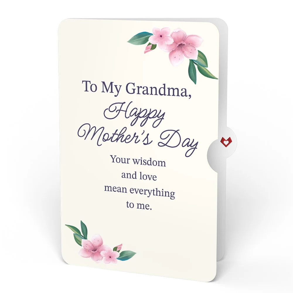 Lovepop Hydrangea Mother's Day Bouquet and Sentiment Set for Grandma Vase - Image 4