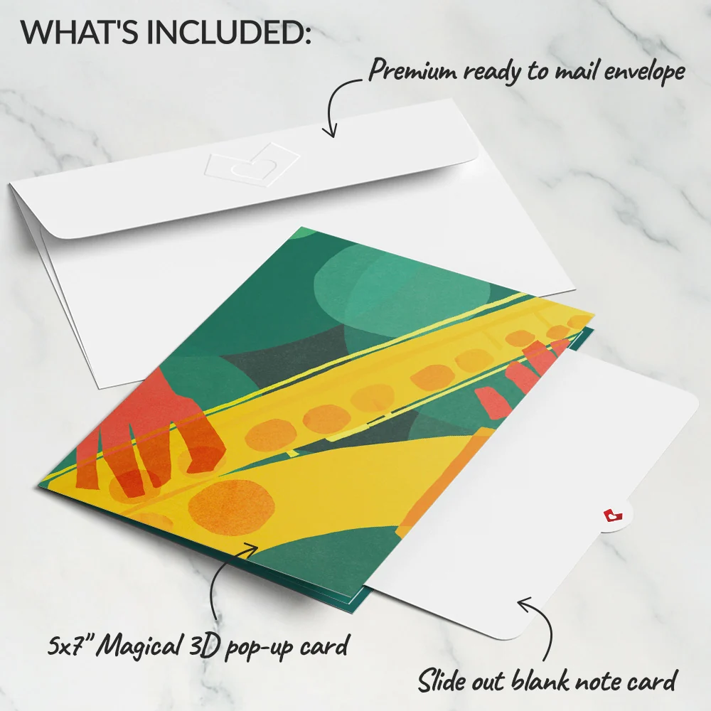 Lovepop Saxophone Pop-Up Card - Image 5