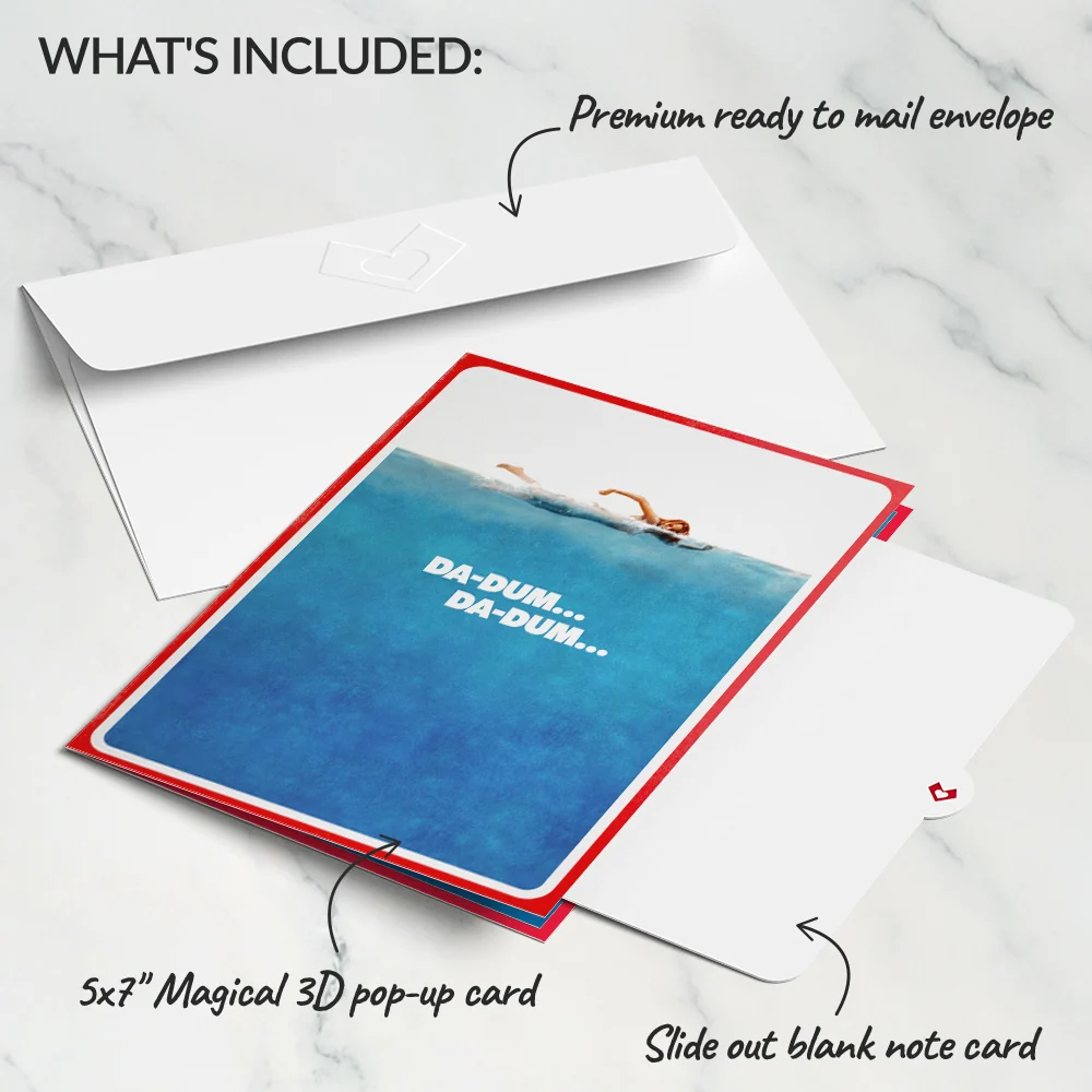 Lovepop Jaws Have a Killer Day Pop-Up Card - Image 6