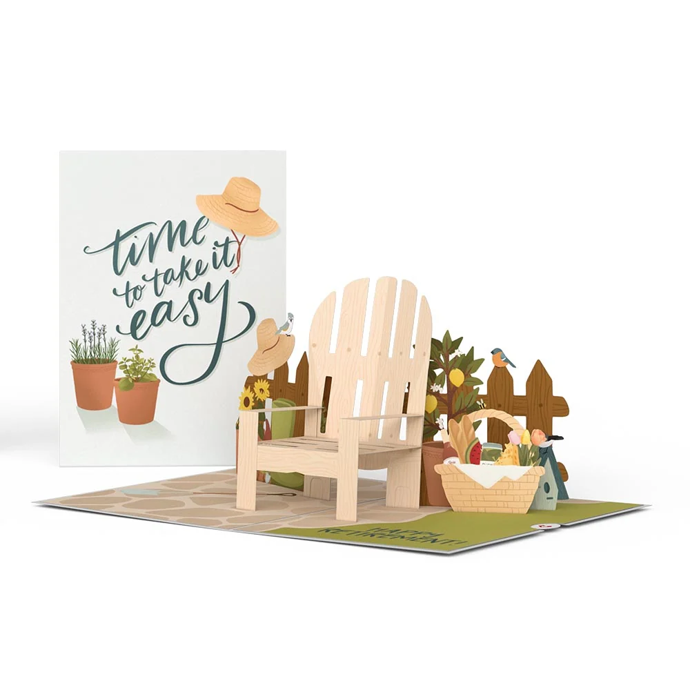 Lovepop Take It Easy Retirement Pop-Up Card
