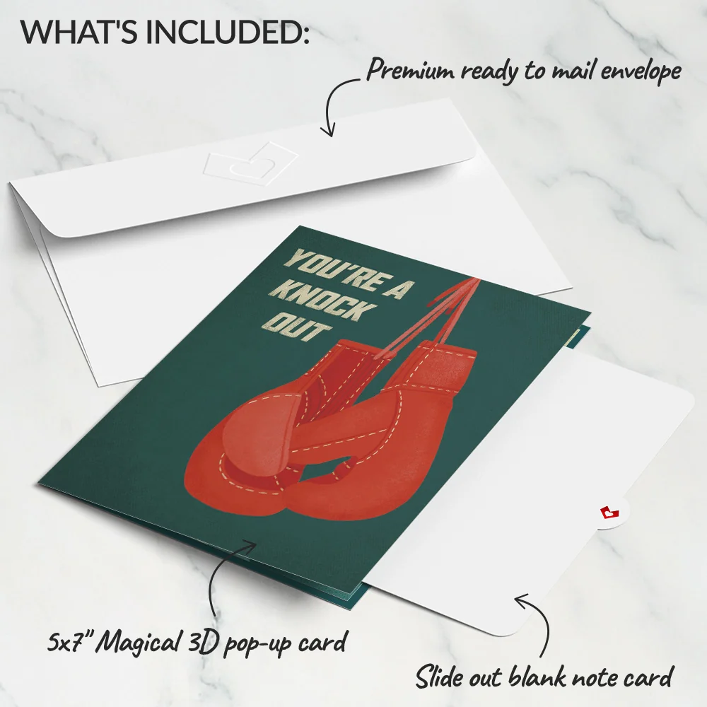 Lovepop You're a Knock Out Pop-Up Card - Image 6