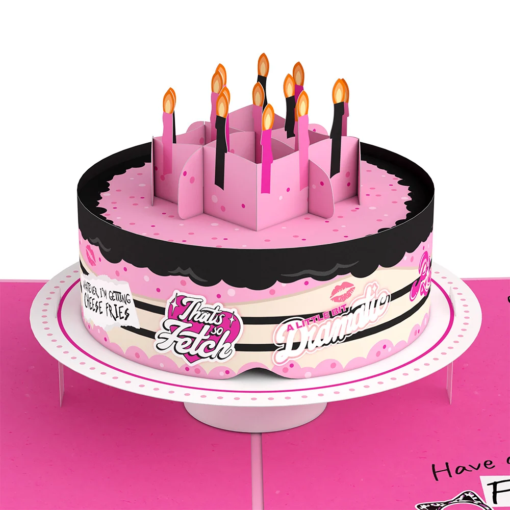 Lovepop Mean Girls Fetch Birthday Pop-Up Card - Image 2