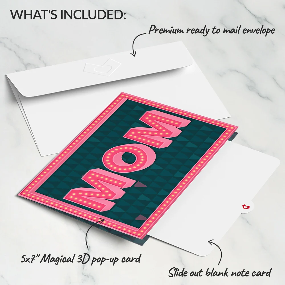 Lovepop Hope Your Mother's Day Is Lit Light-Up Pop-Up Card - Image 6