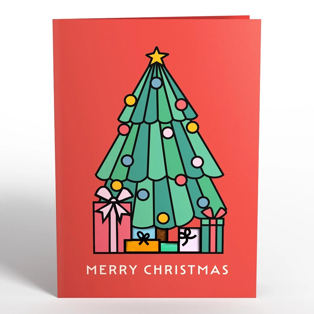 Lovepop Merry Christmas Tree Suncatcher Card - Image 5
