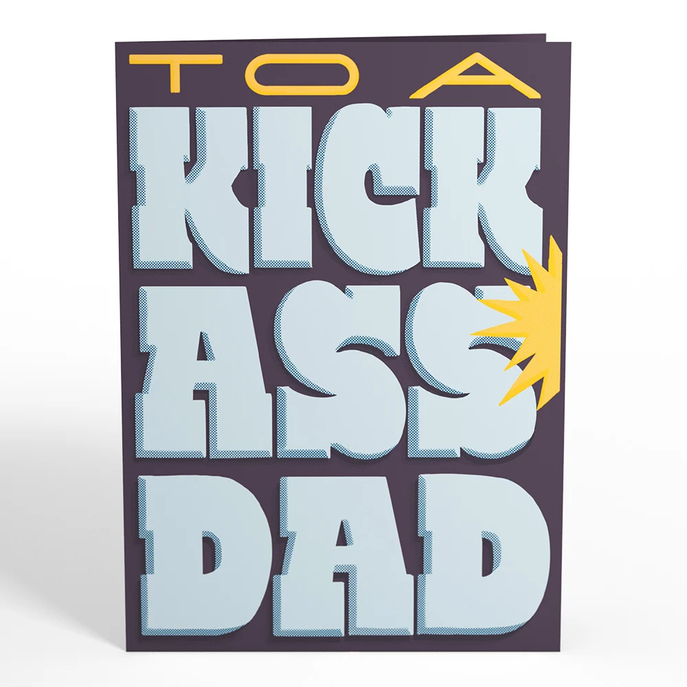Lovepop Kick Ass Father’s Day Pop-Up Card - Image 5