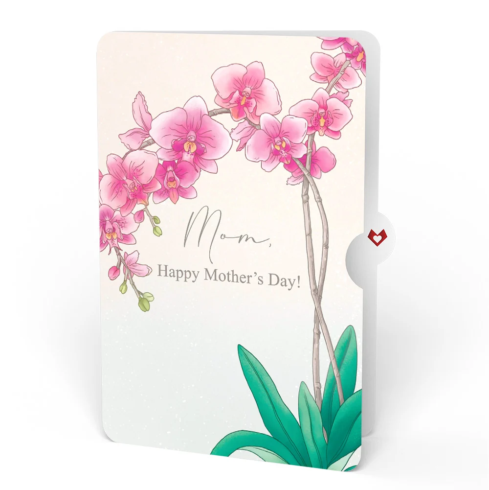 Lovepop Mother’s Day Orchid Pop-Up Card and Sentiment Set for Mom - Image 4