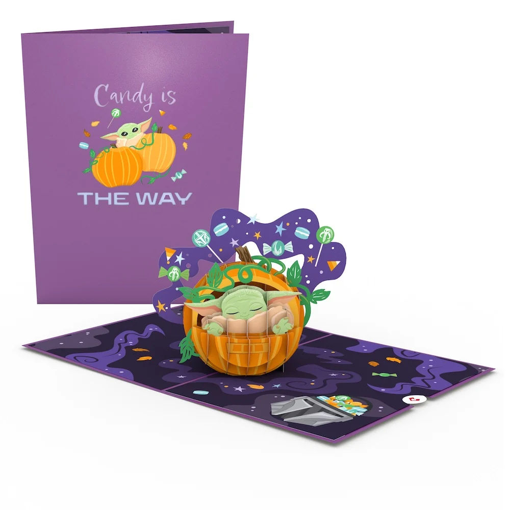 Lovepop Star Wars The Mandalorian Grogu Candy is the Way Pop-Up Card Bowl - Image 4
