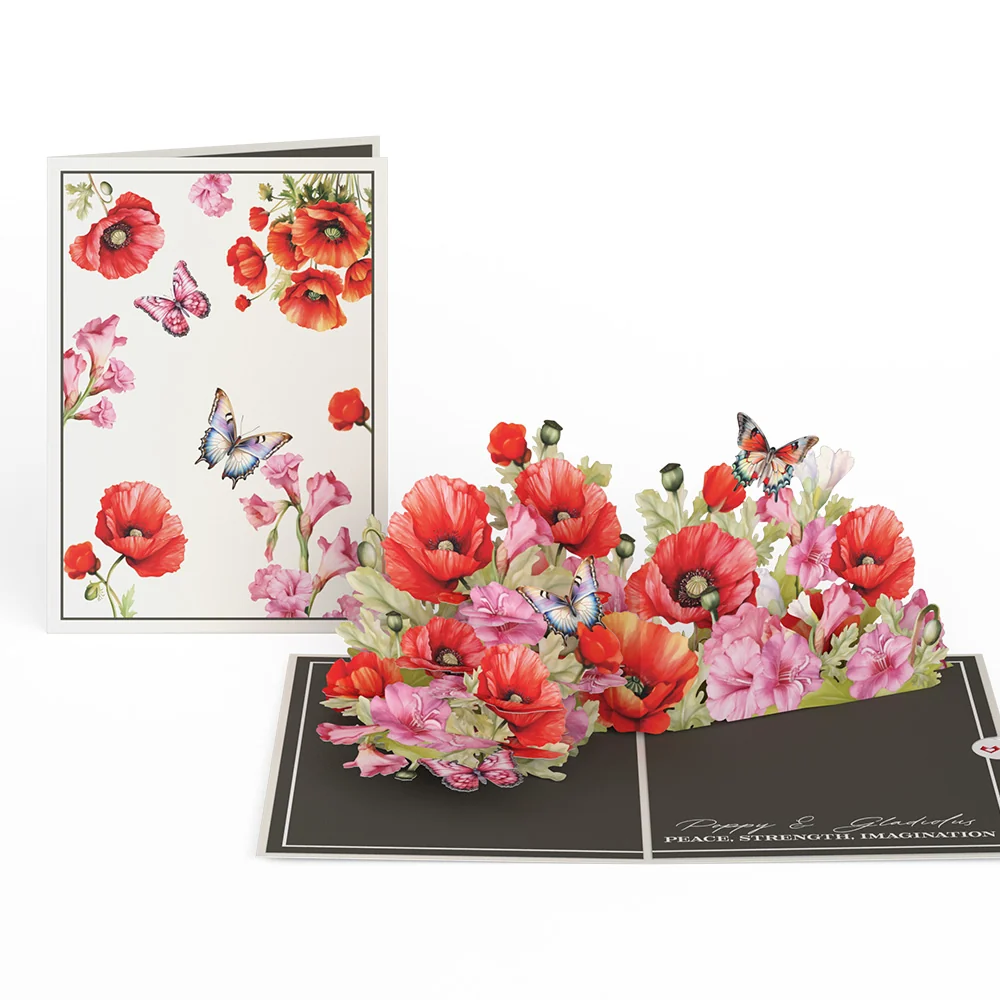 Lovepop Born to Bloom: August Birth Month Flowers Pop-Up Card