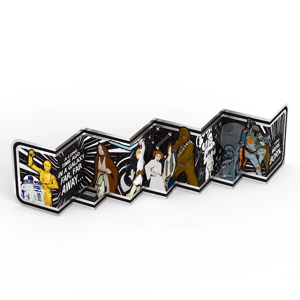 Lovepop Star Wars Happy Birthday Loooooong Card (Expands to 2 feet) - Image 4
