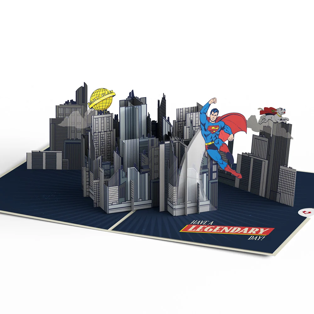 Lovepop Superman Have a Legendary Day Pop-Up Card - Image 4