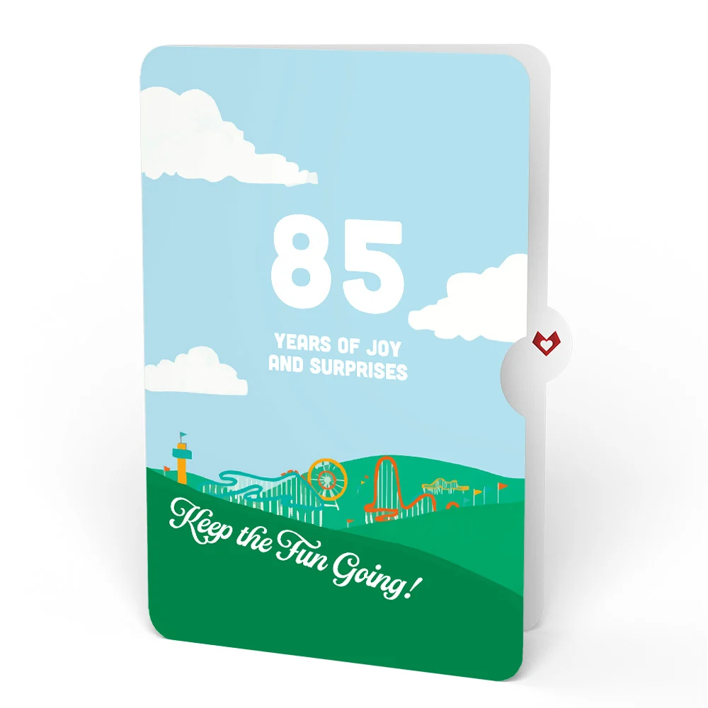Lovepop Over the Hill 85th Birthday Pop-Up Card and Sentiment Set - Image 4