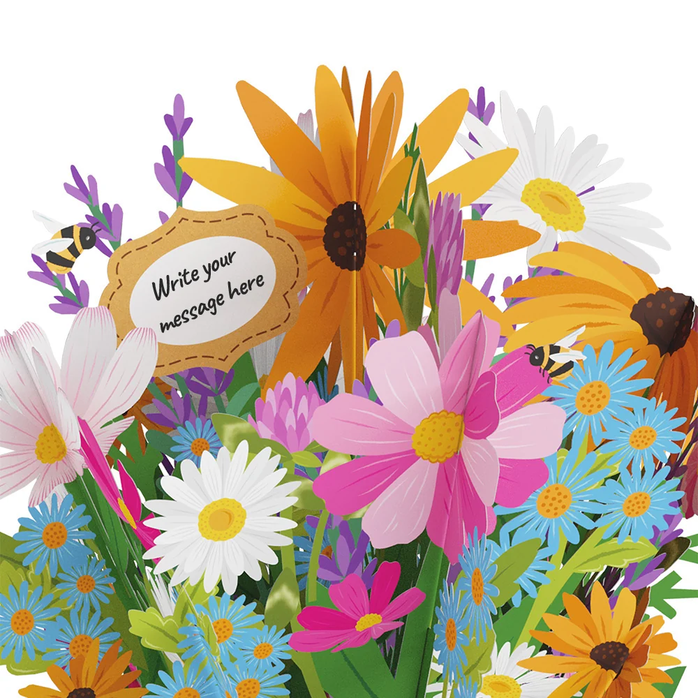 Lovepop 'Bee-u-tiful Mom' Queen Bee Plushpop Card & Bouquet Bundle - Image 7