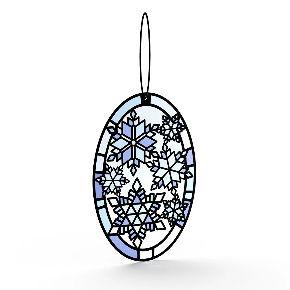 Lovepop Let It Snow Snowflakes Christmas Suncatcher Card and Sentiment Set for Teacher - Image 3