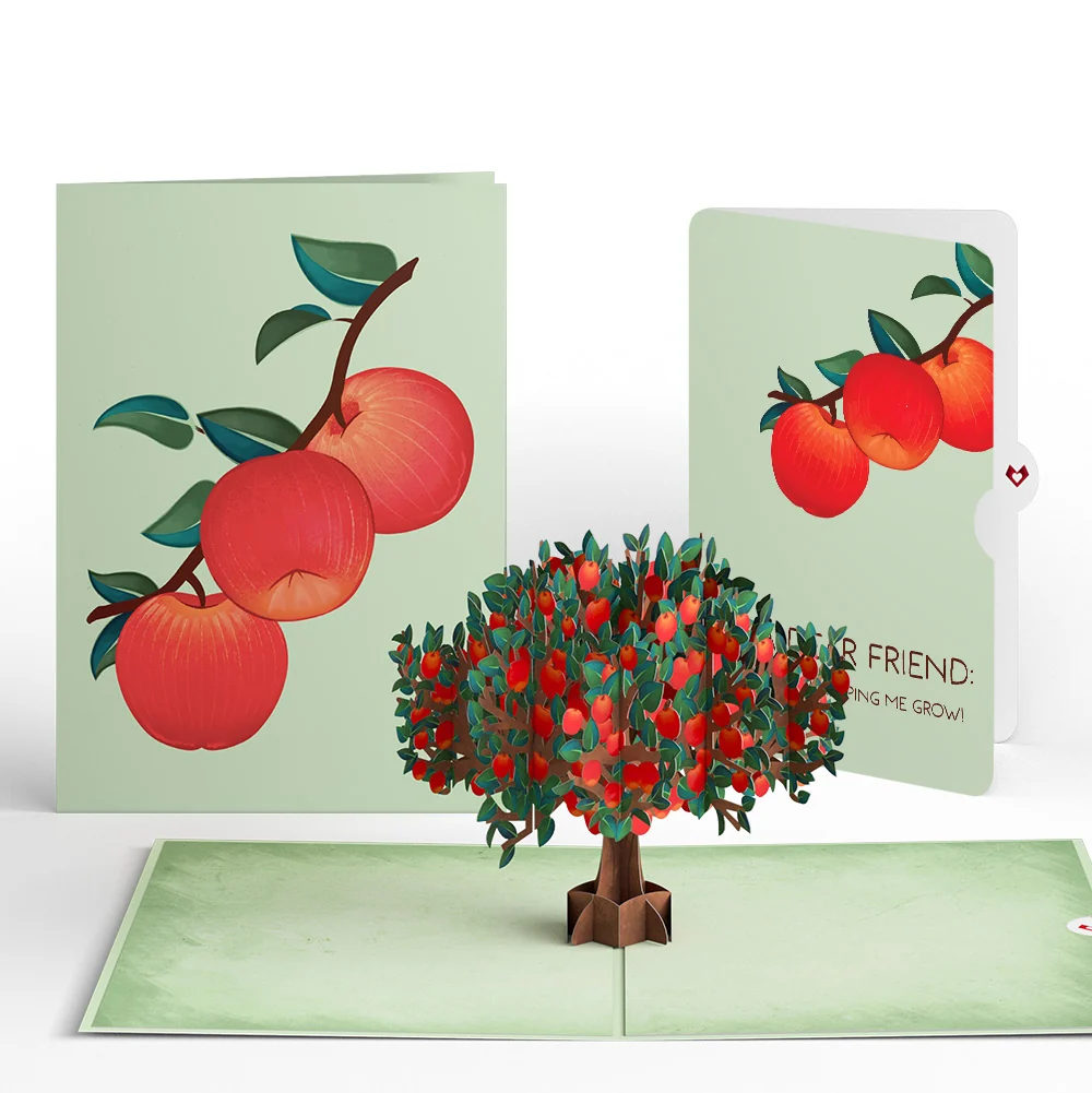 Lovepop Apple Tree Thank you Pop-Up Card and Sentiment Set for Friend
