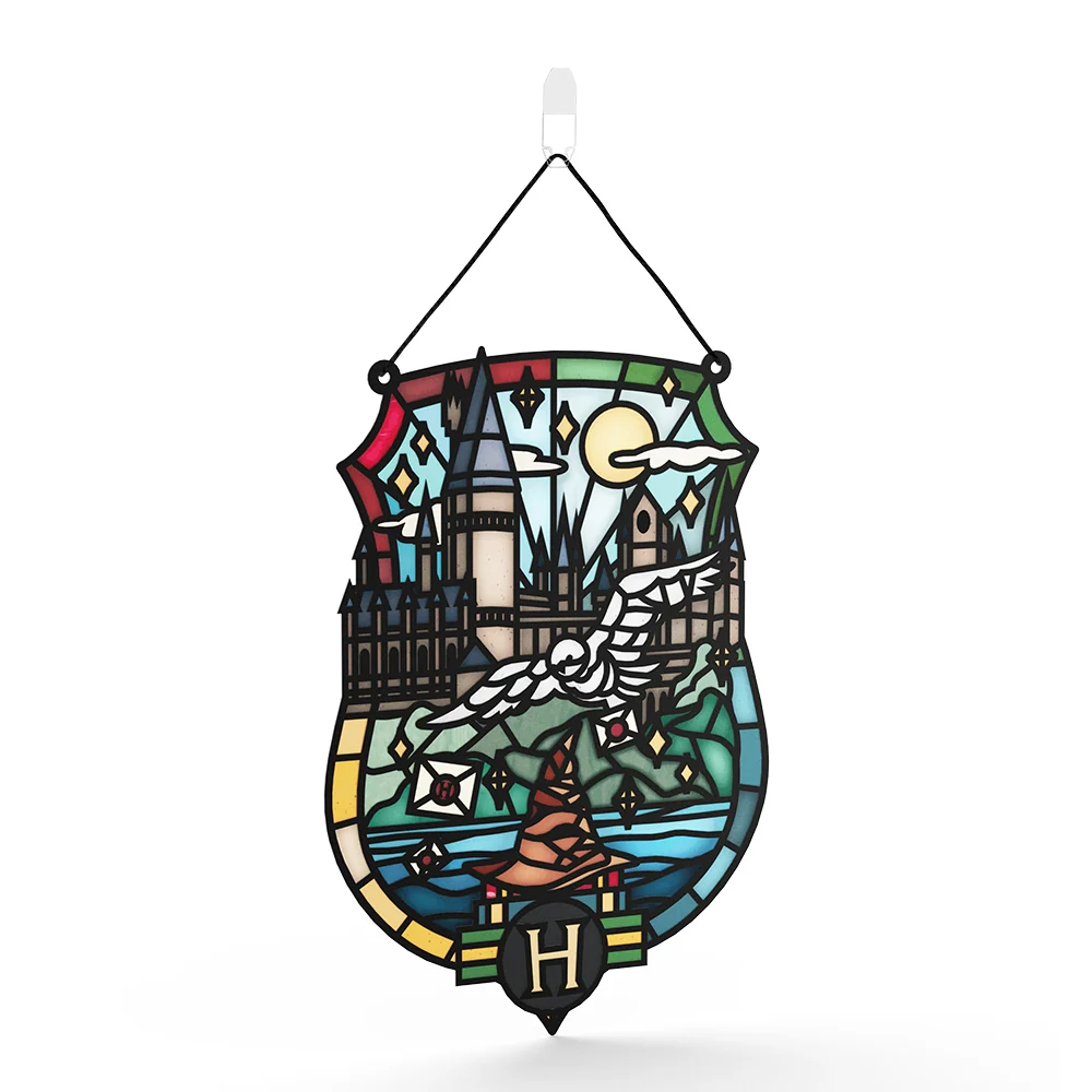 Lovepop Harry Potter Sending Magic Hogwarts Suncatcher Card & Flower Buds Bouquet Bundle - Image 3