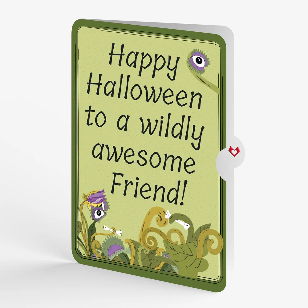 Lovepop Creepiest Greetings Halloween Venus Flytrap Pop-Up Card and Wildly Awesome Sentiment Set - Image 4