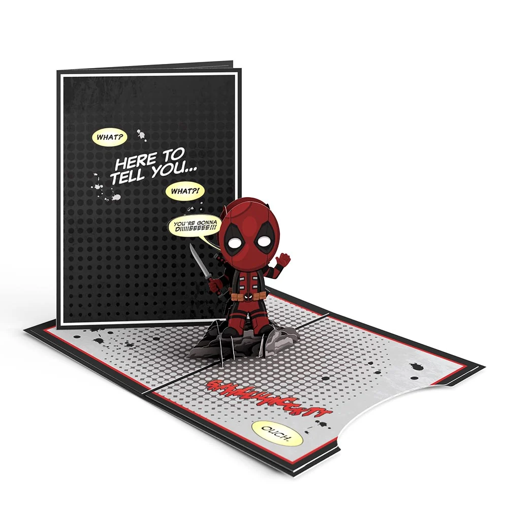 Lovepop Marvel Deadpool Birthday 4-in-1 Nesting Card - Image 7