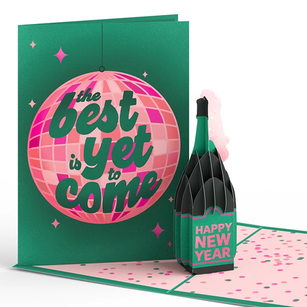 Lovepop The Best Is Yet to Come New Year Pop-Up Card