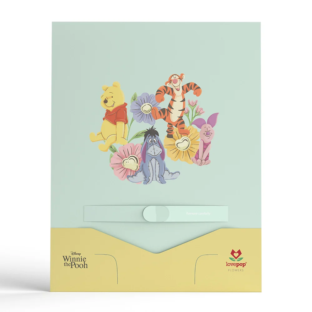 Lovepop Disney's Winnie the Pooh Special As Can Bee Mom Pop-Up Card & Bouquet Bundle Jar - Image 7