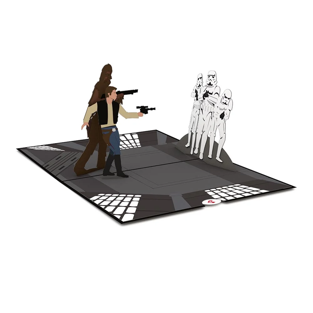 Lovepop Star Wars The Death Star Showdown Pop-Up Card - Image 3