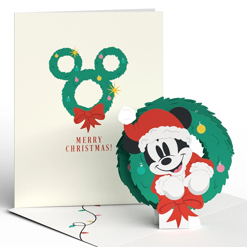 Lovepop Disney’s Mickey Mouse Holiday Box Set (Assorted 12-Pack): Paperpop Card - Image 5