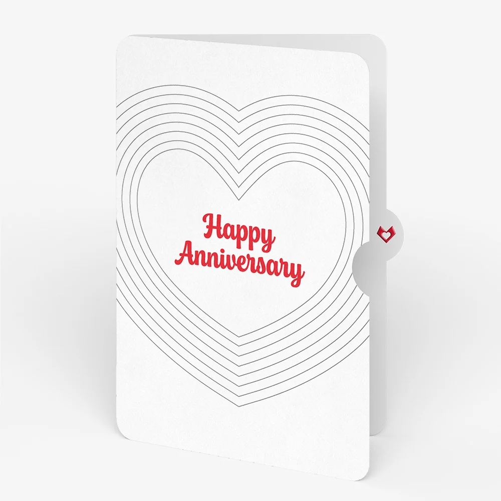 Lovepop OK Go: Love Pop-Up Card and Layered Heart Anniversary Sentiment Set - Image 4