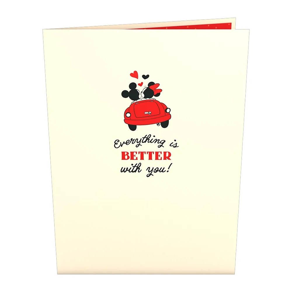Lovepop Disney's Mickey & Minnie Everything is Better with You Pop-Up Card - Image 4