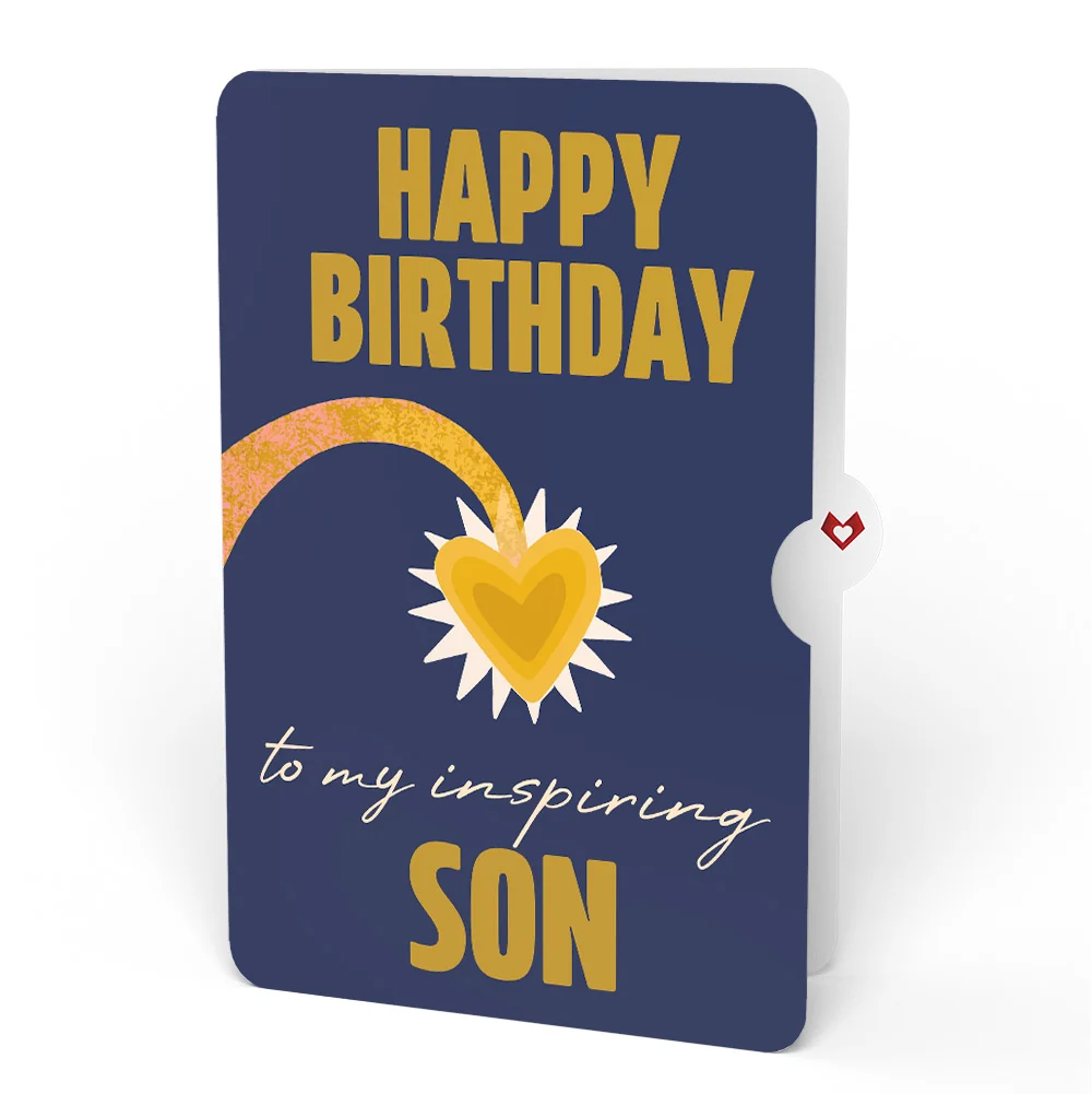 Lovepop You Are My Sunshine Anglerfish Birthday Pop-Up Card and Sentiment Set for Son - Image 4