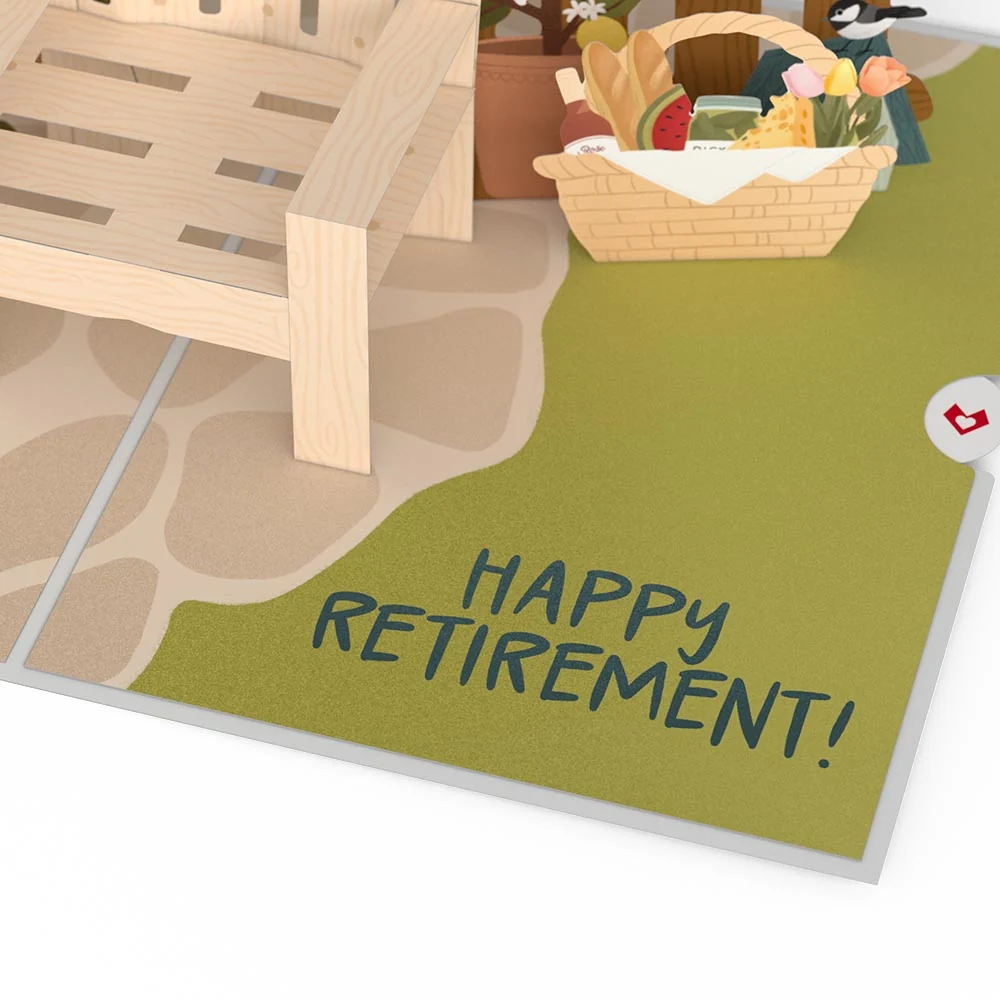 Lovepop Take It Easy Retirement Pop-Up Card - Image 5