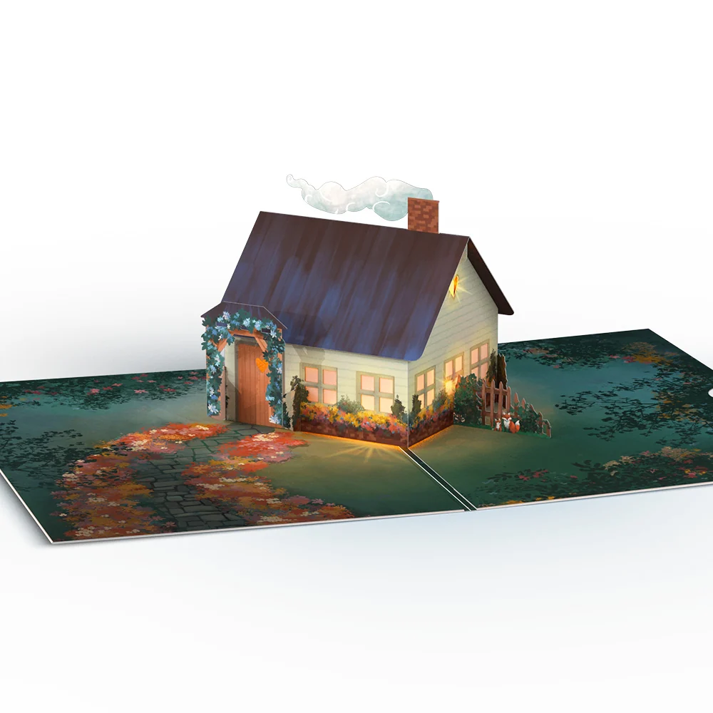Lovepop Home Is Where Mom Is Mother's Day Light-Up Pop-Up Card and Sentiment Set - Image 3